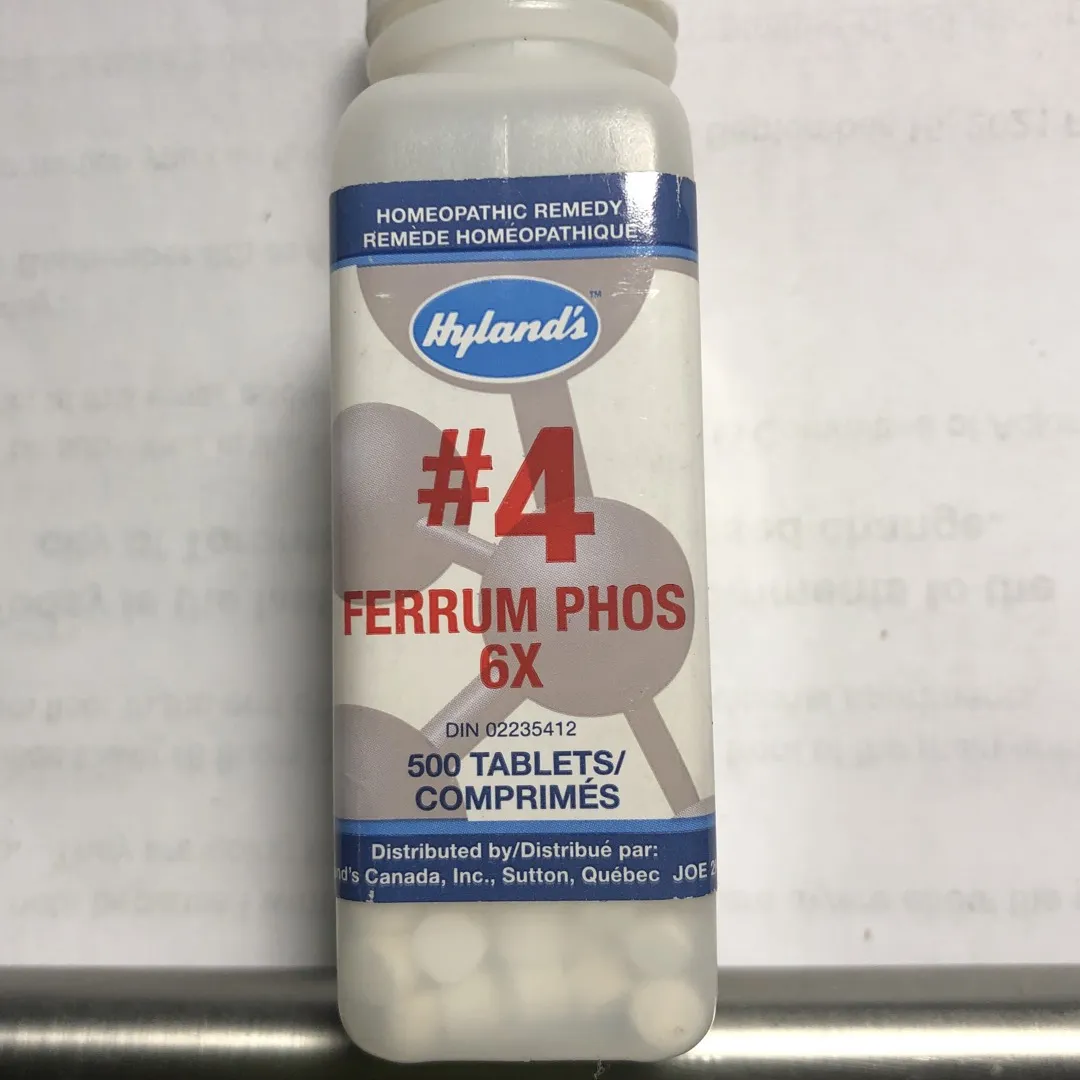 Homeopathic remedy: Ferrum Phos - Expired photo 1