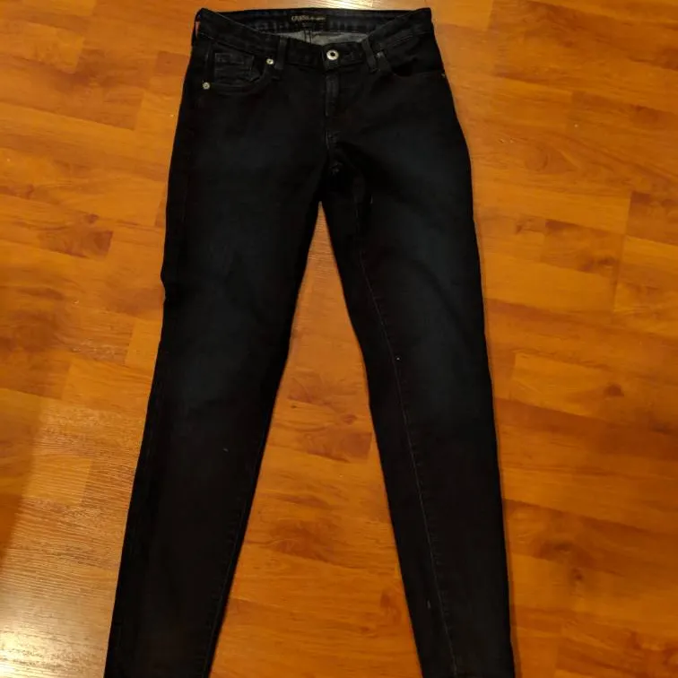 Guess Dark Wash Jeans Size 25 photo 1