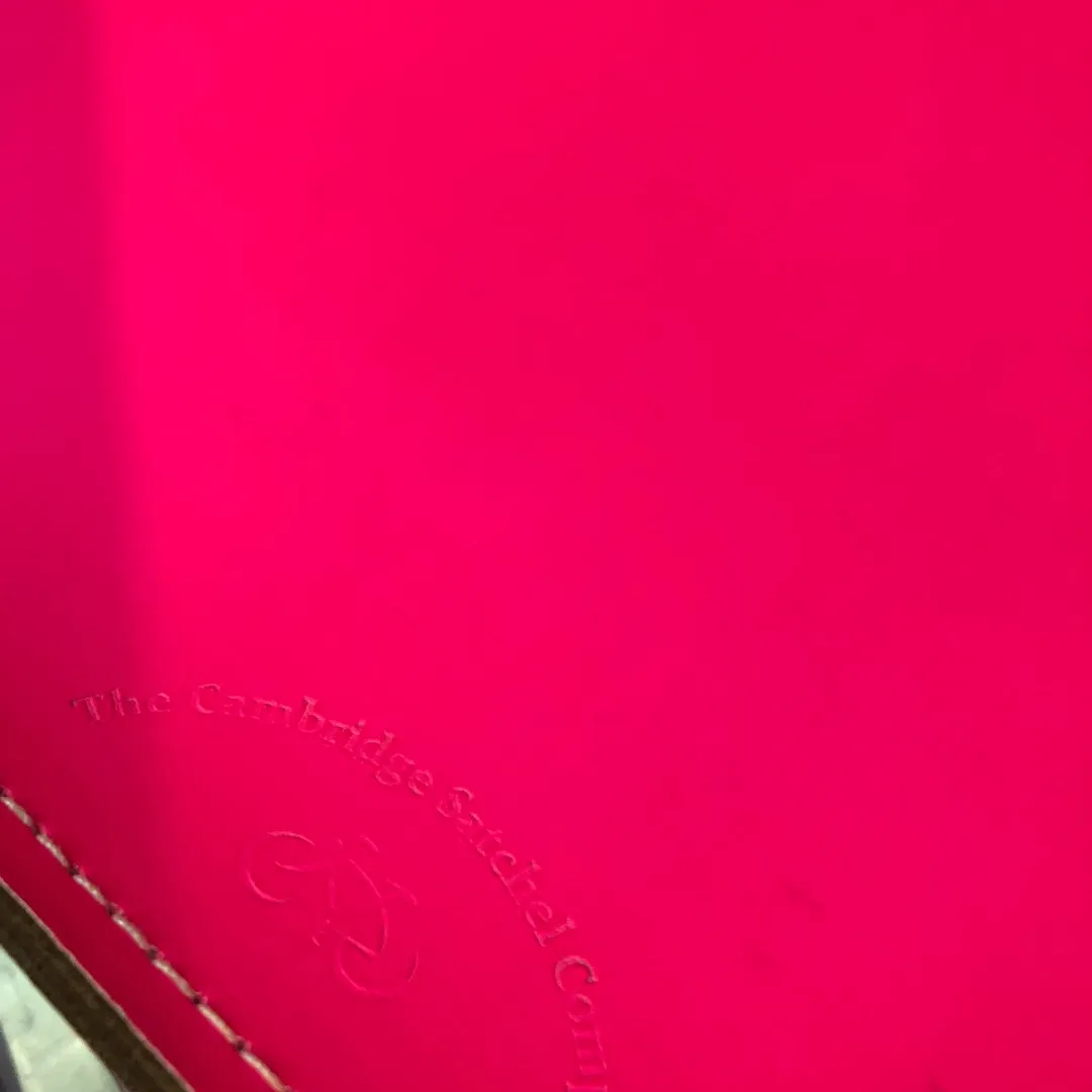 Cambridge Satchel Company Neon Pink Limited Edition Bag photo 3