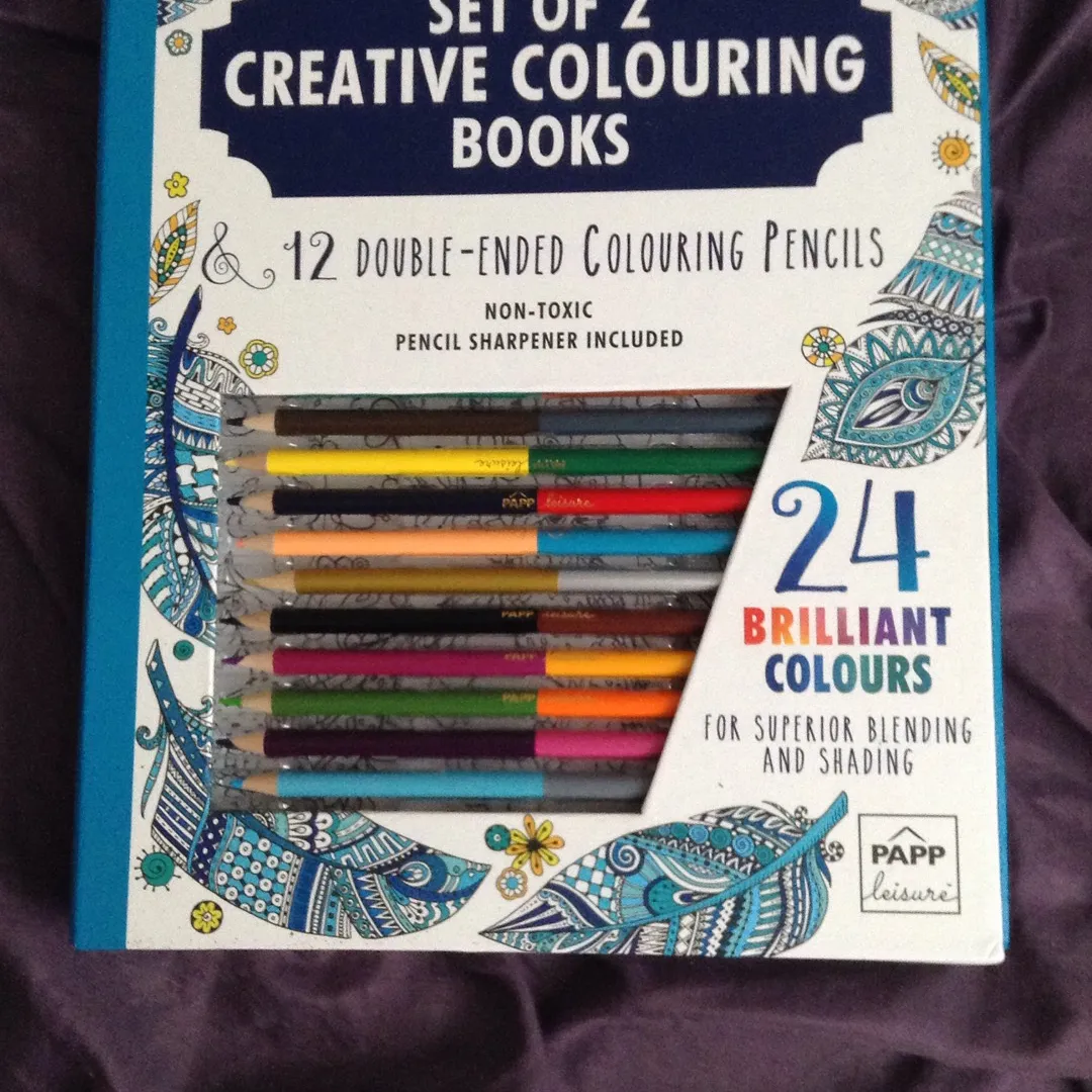 Colouring Books And Pencils photo 1