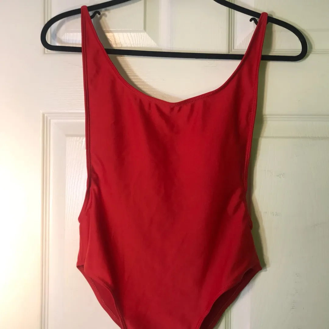 Red Bathing Suit photo 1