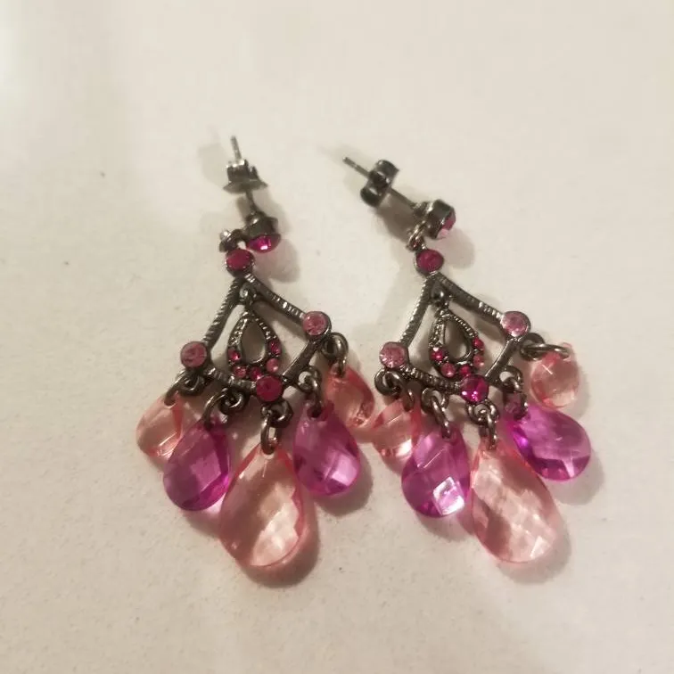 Pink Earrings photo 1