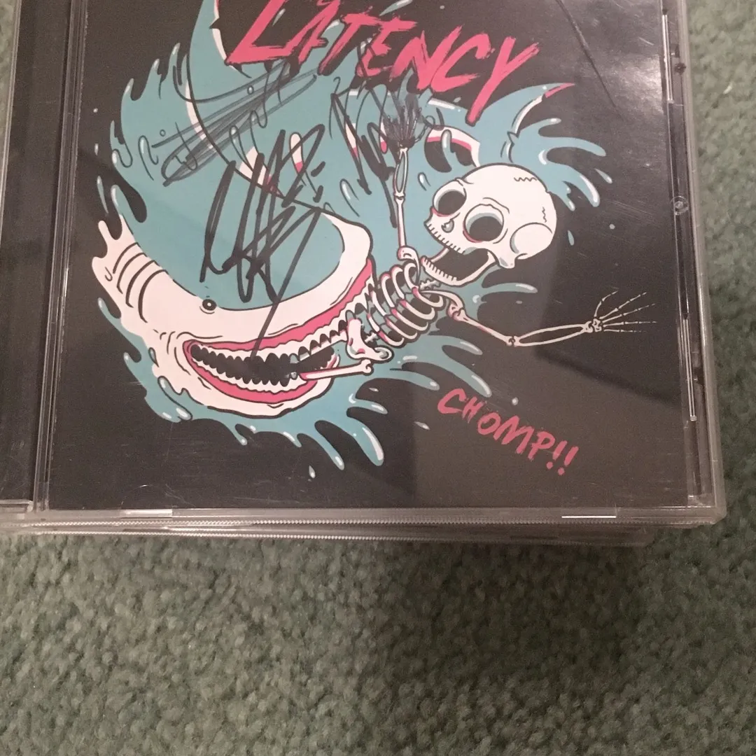Autographed The Latency Chomp Album photo 1