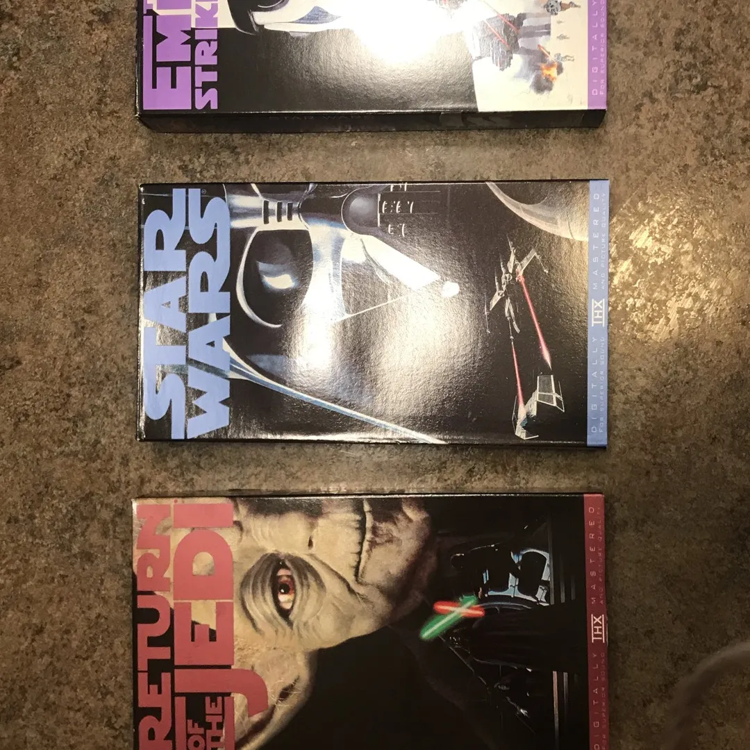 Star Wars Trilogy VHS photo 3