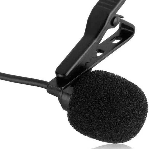 Lavalier Lapel Clip-on Omnidirectional Condenser Microphone (... photo 8