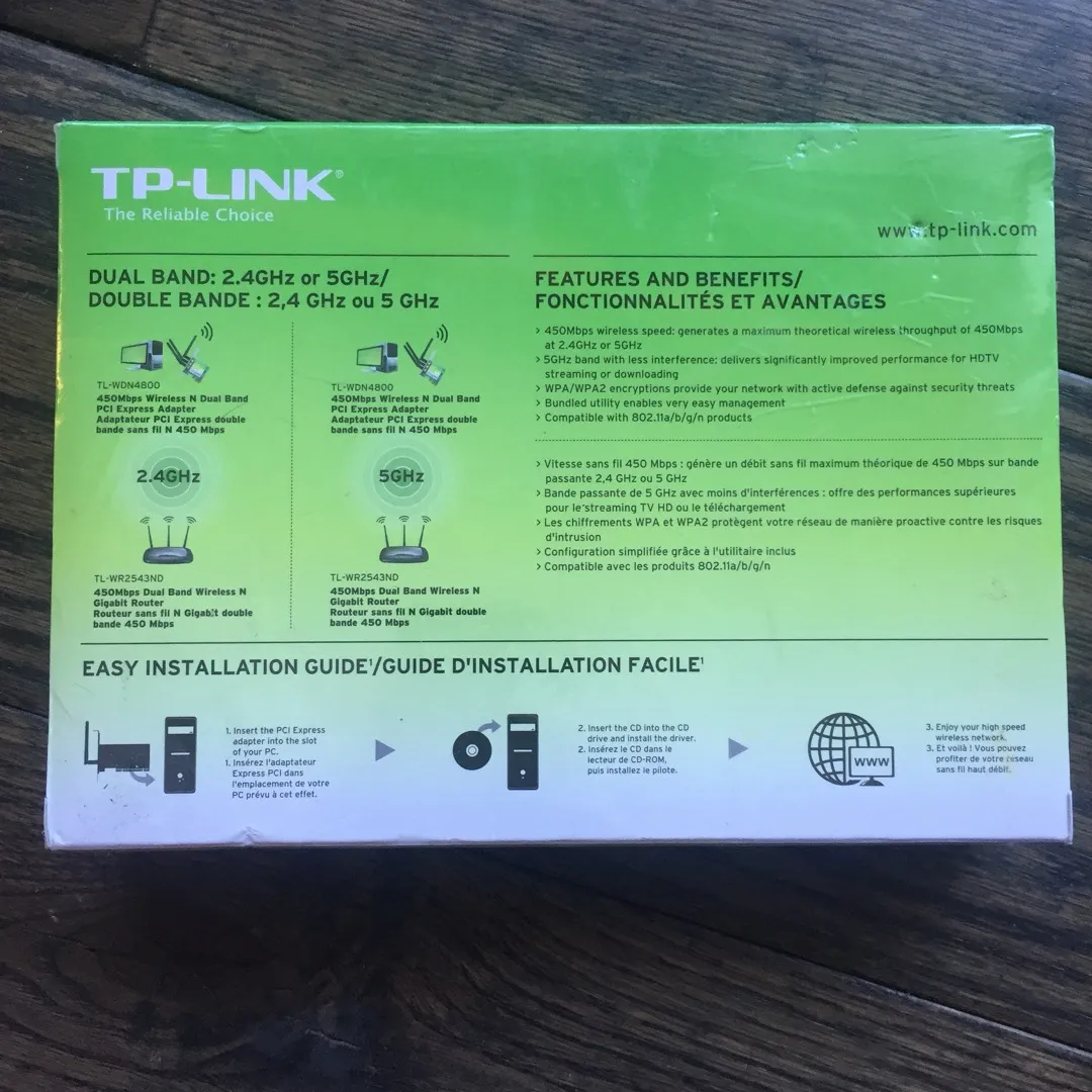BNIB Tp Link Wifi Adapter photo 4