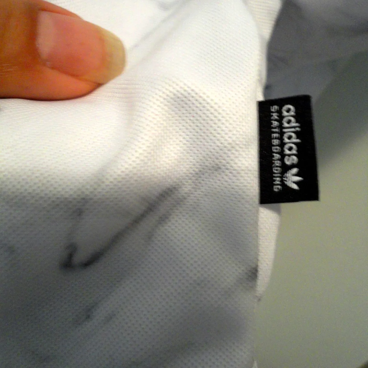 Adidas Originals Marble White Clima Club T shirt, Size L new! photo 5
