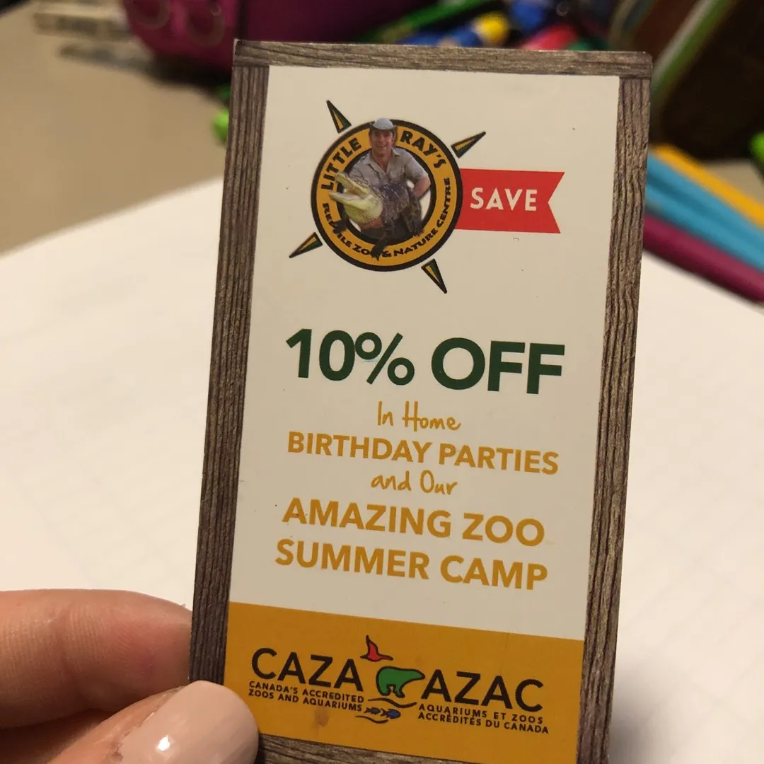 Little Ray’s Reptiles Zoo Discount Cards photo 3