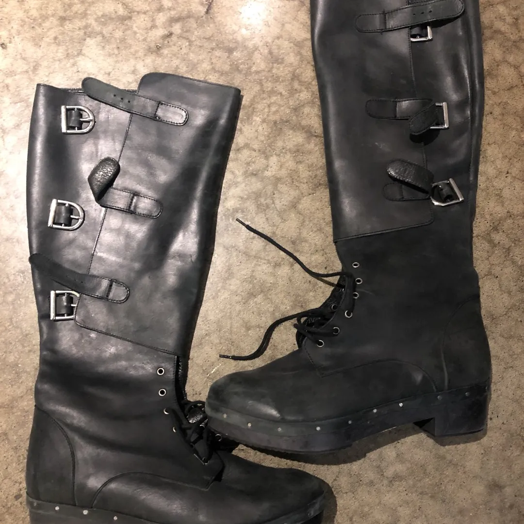 Knee High Boots By Miista Size 40 (9.5-10) photo 1