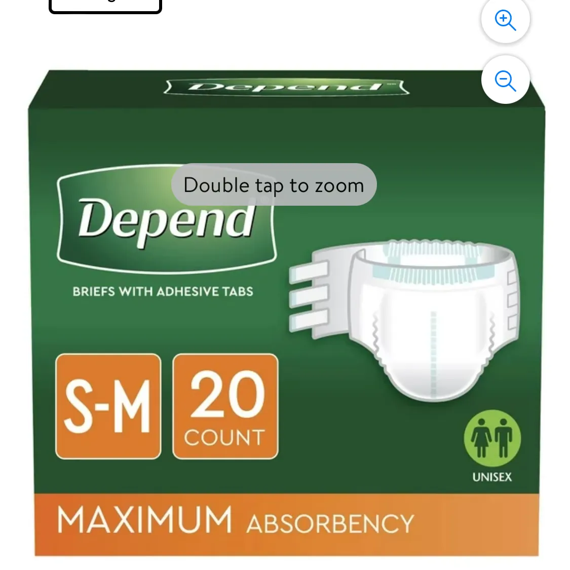 Depend adult diapers  photo 1