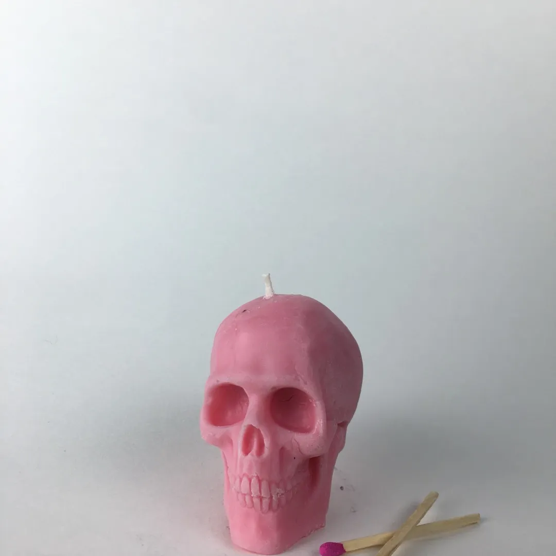 SMALL SKULL CANDLE photo 5
