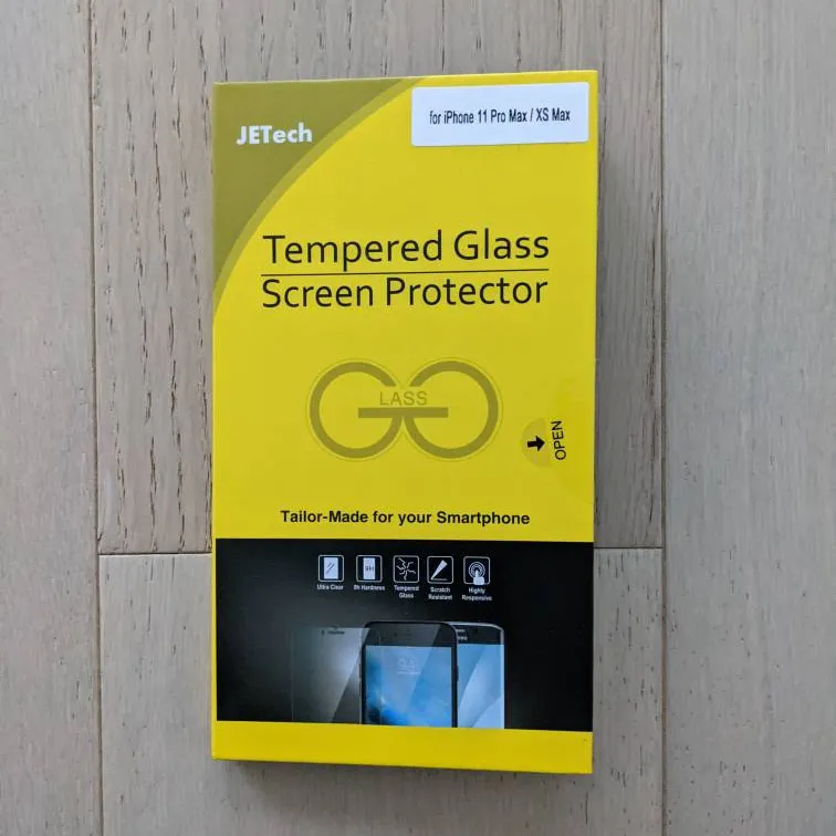 iPhone 11 Pro Max / XS Max Tempered Glass Screen Protector photo 1
