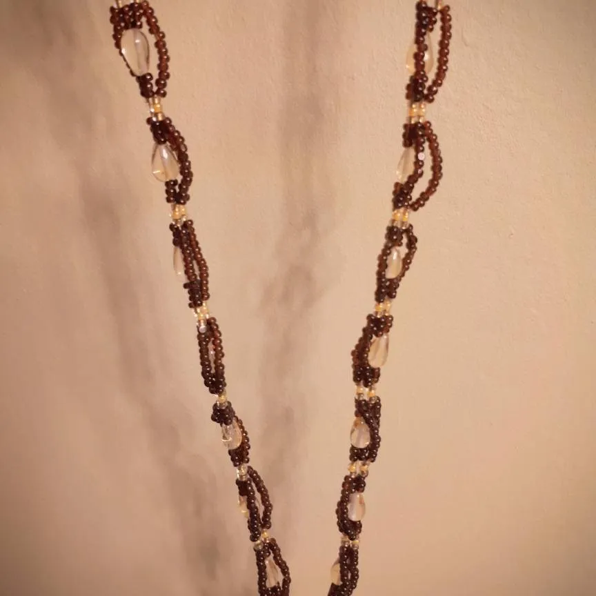 Native American Beaded Necklace From 1955 photo 3