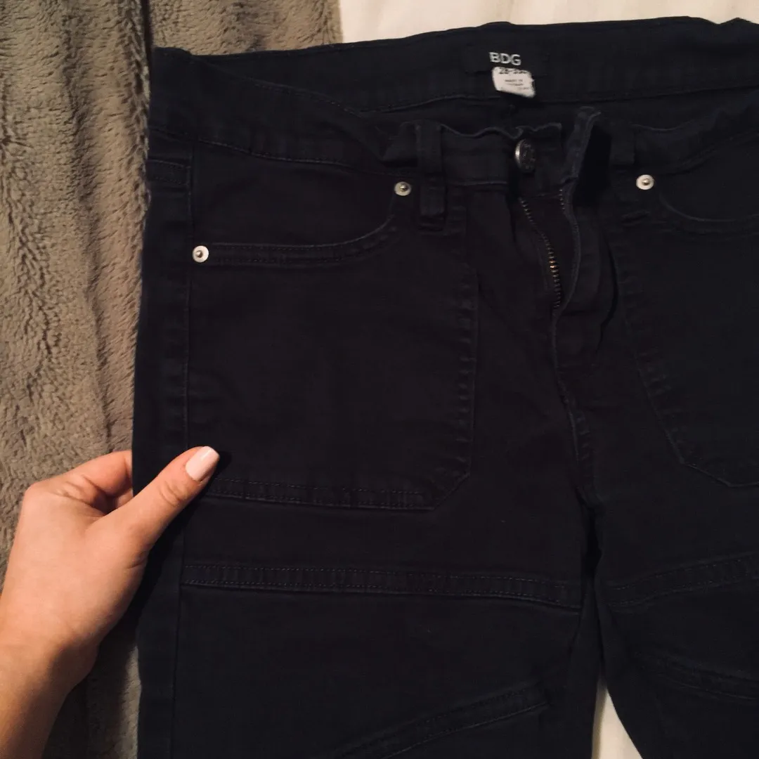 Urban Outfitters High Waisted Black Jeans photo 1