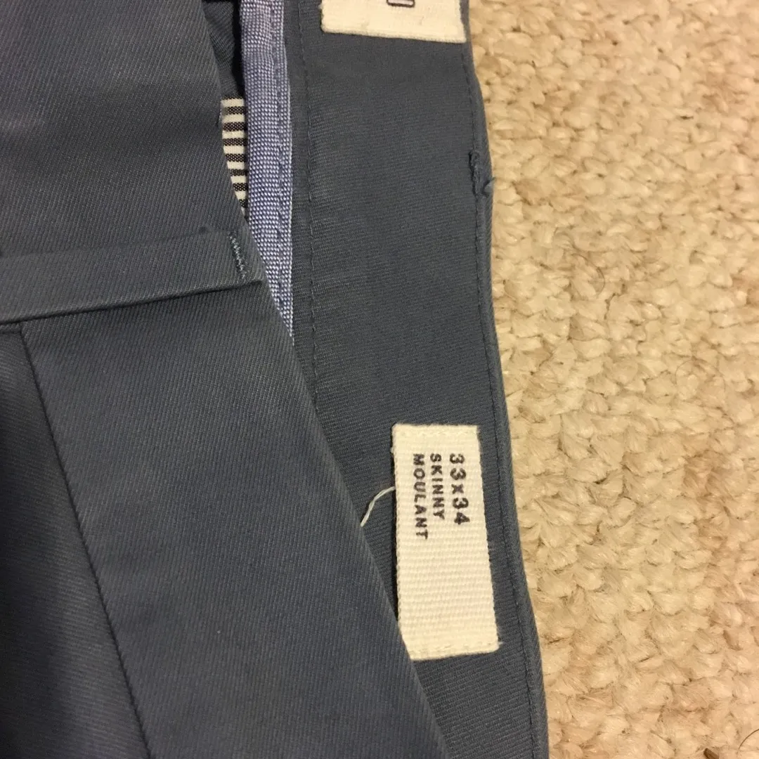Gap skinny chinos 33x34 - good condition - Cool Colour photo 3