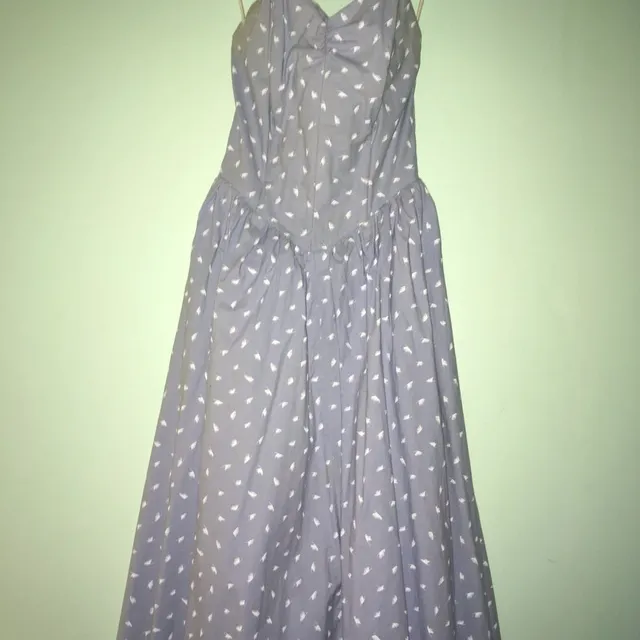 Gorgeous 50/60s Vintage Polka Dot Dress Size 4/6 photo 1