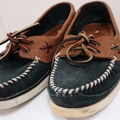 Vintage Ralph Lauren Polo leather boat shoes photo 4