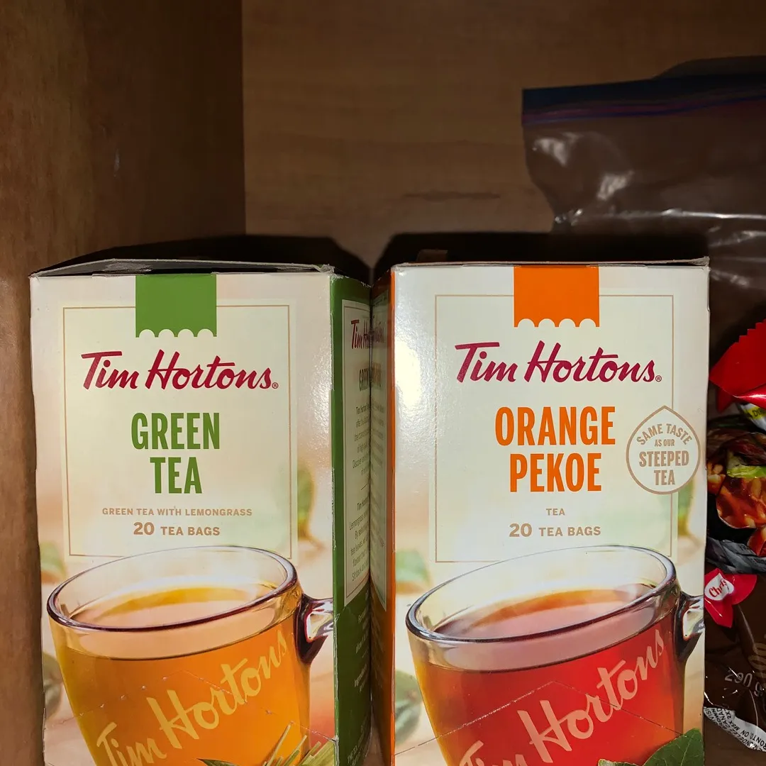tim hortons tea boxes photo 1