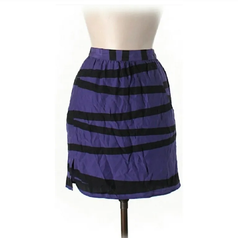 Purple Silk Skirt photo 1
