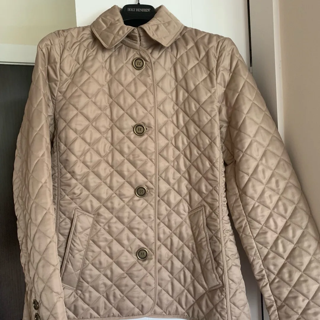 Quilted Burberry Jacket photo 1