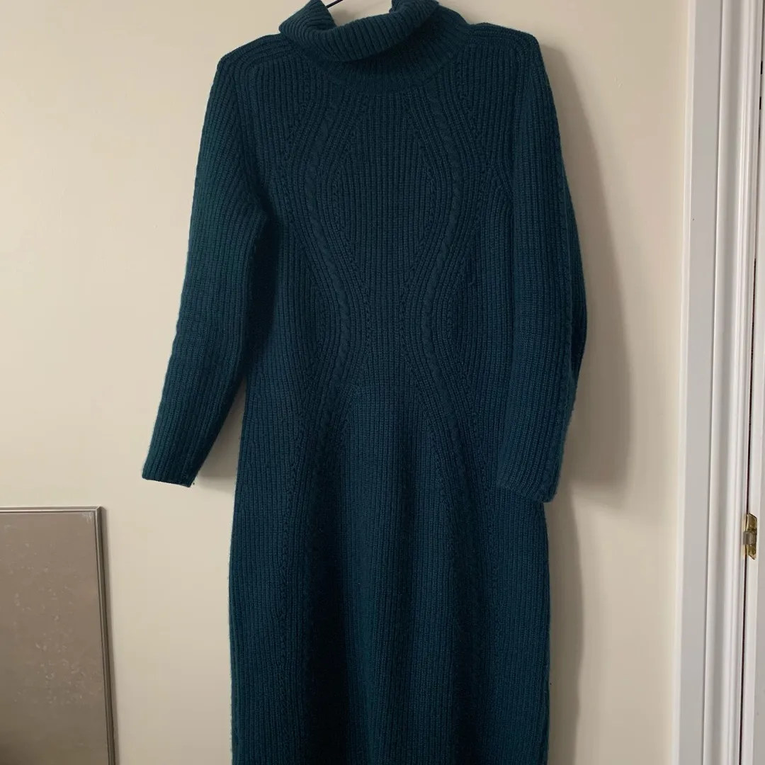 Celine Cashmere Turtleneck Sweater Dress photo 1