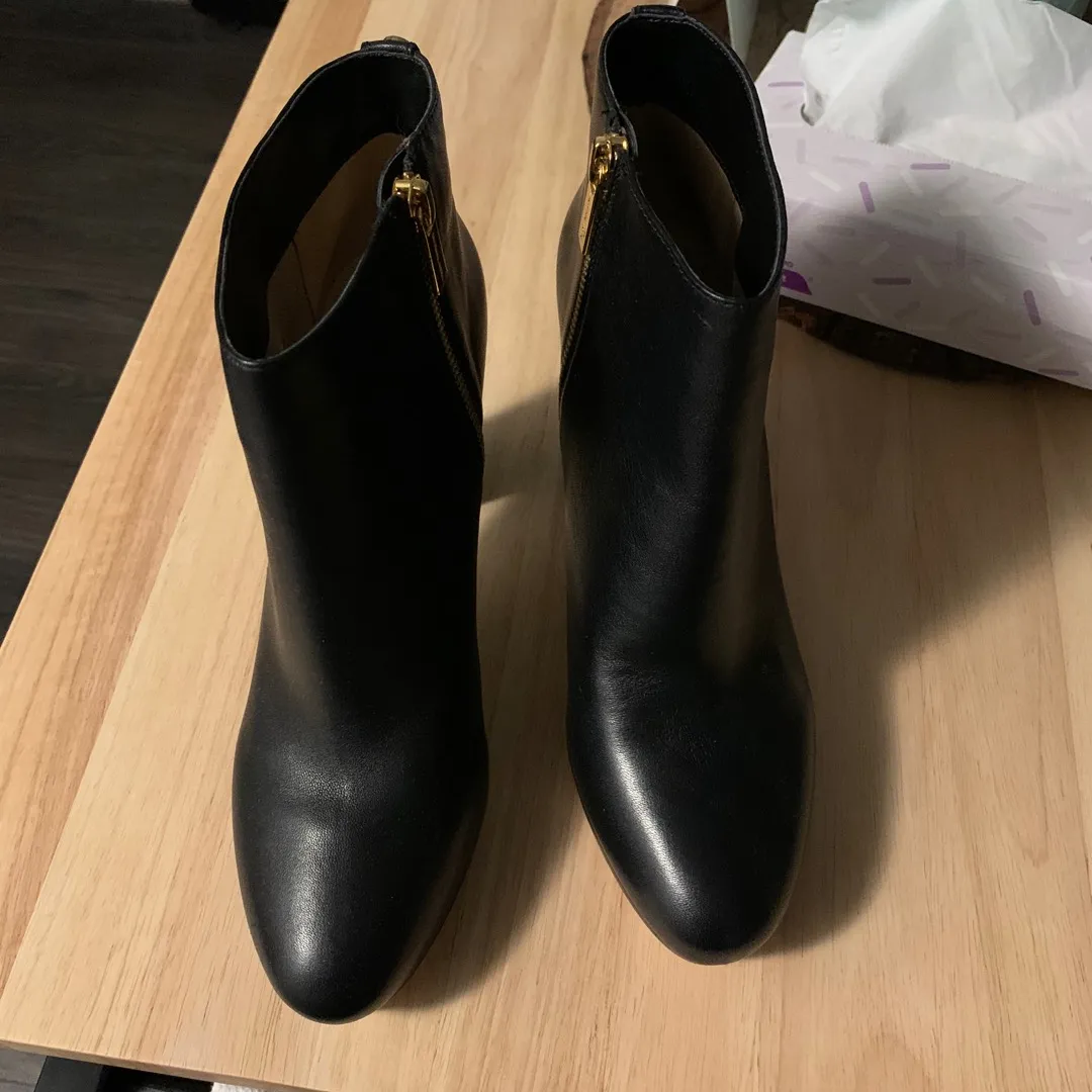 Michael Kors Black Booties Size 8.5 photo 1