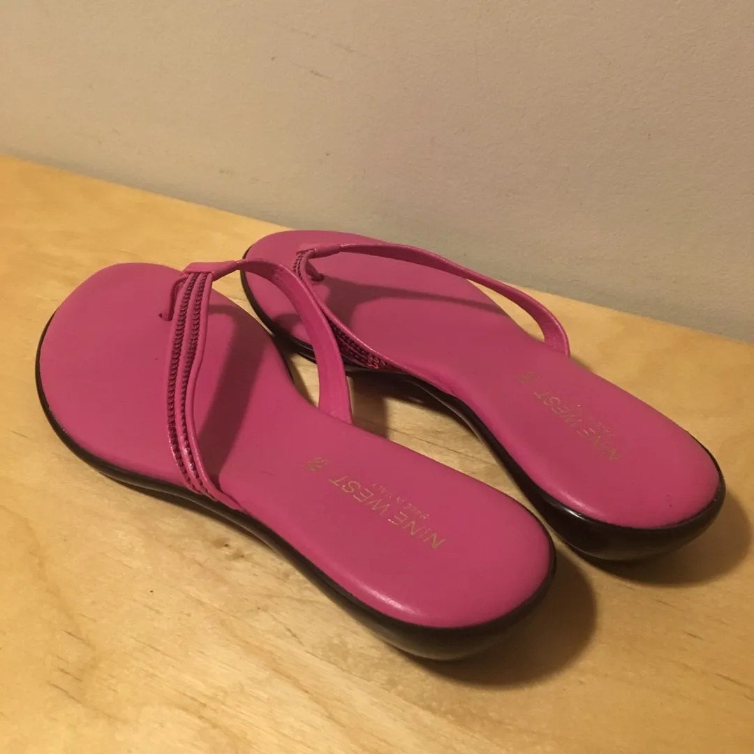New Nine West Sandals, Size 5, Made In Italy photo 8