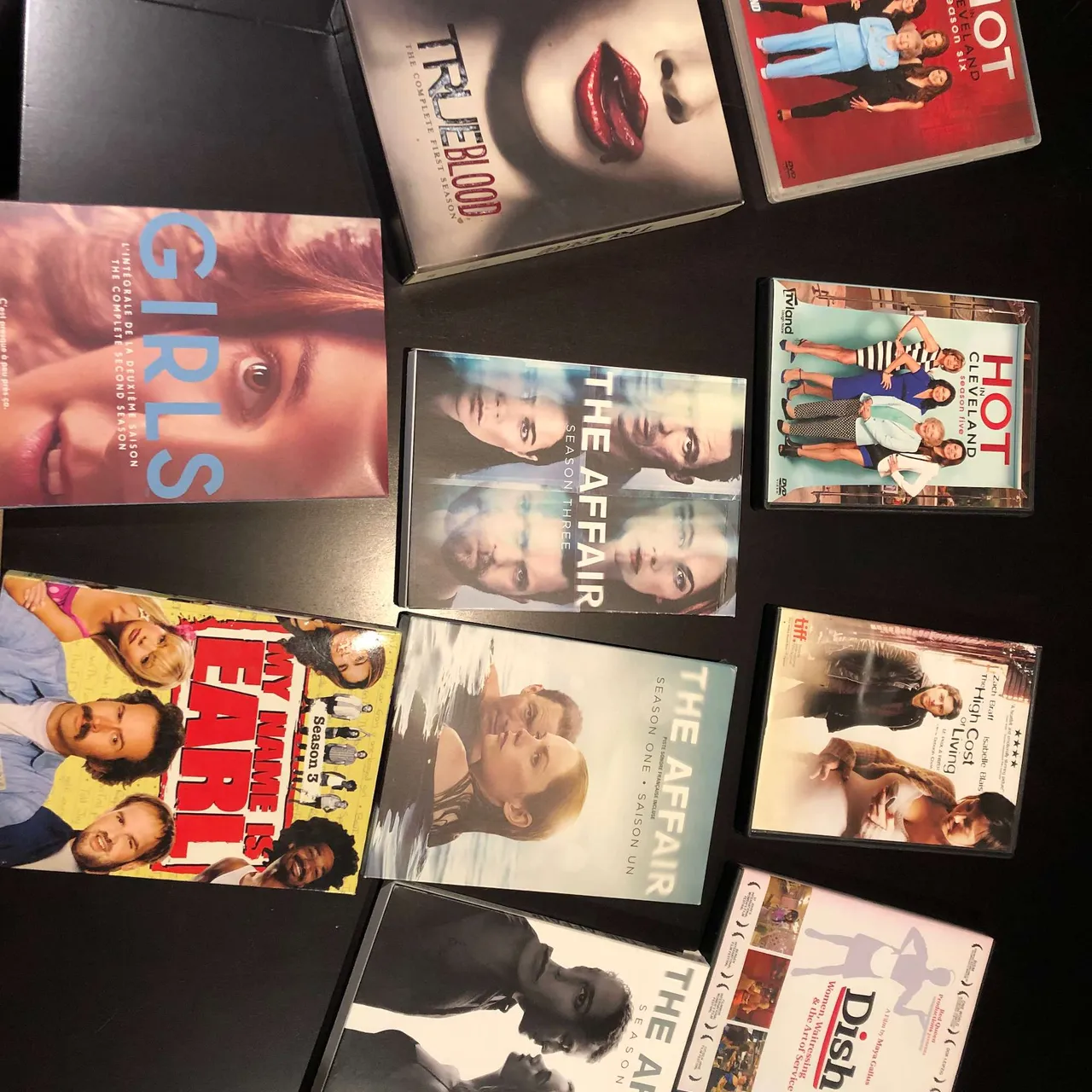 DVDs of full seasons of shows like the Affair, Hot in Cleveland photo 1