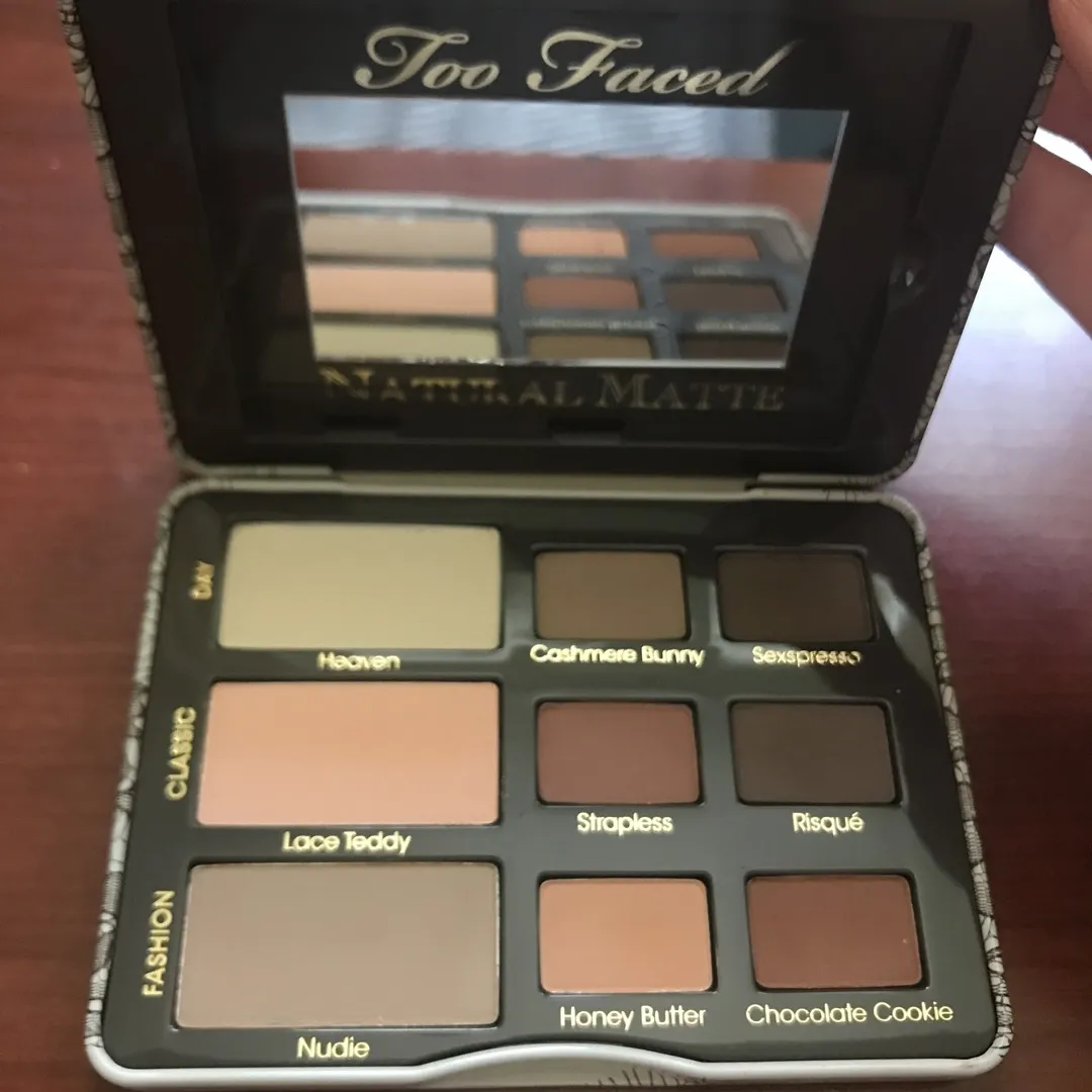 Too Faced Natural Matte Palette photo 1