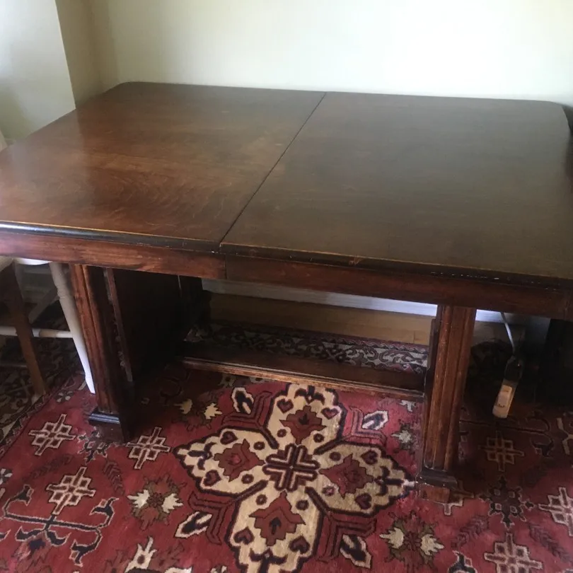 Antique Dining Room Table photo 1