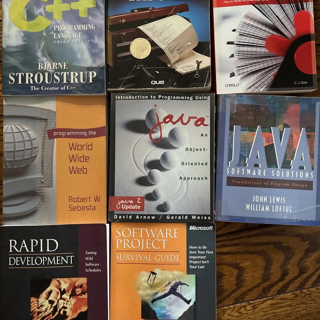 Old Computer Science Textbooks photo 1
