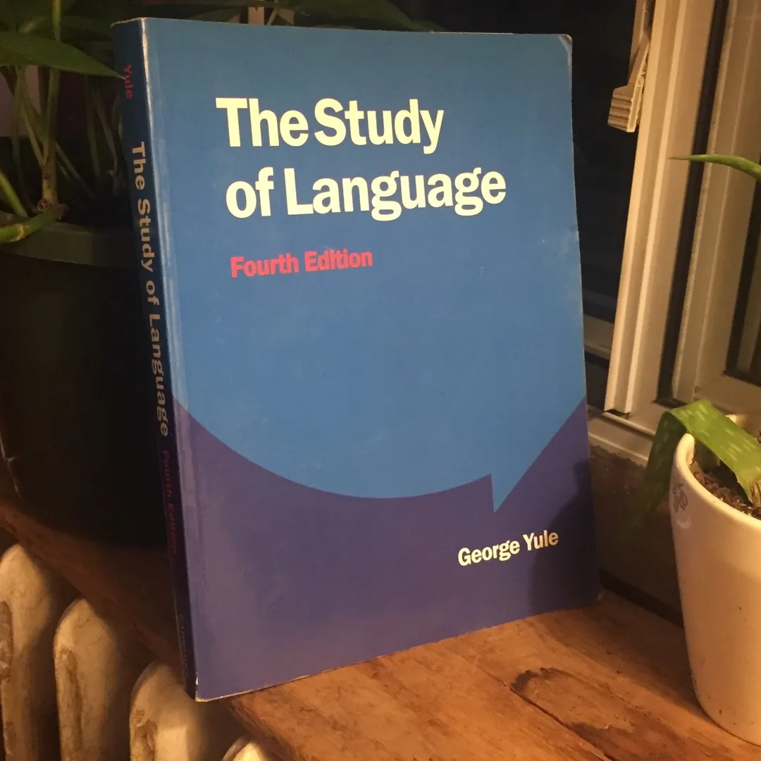 “The Study Of Language” George Yule, 4th Edition photo 1