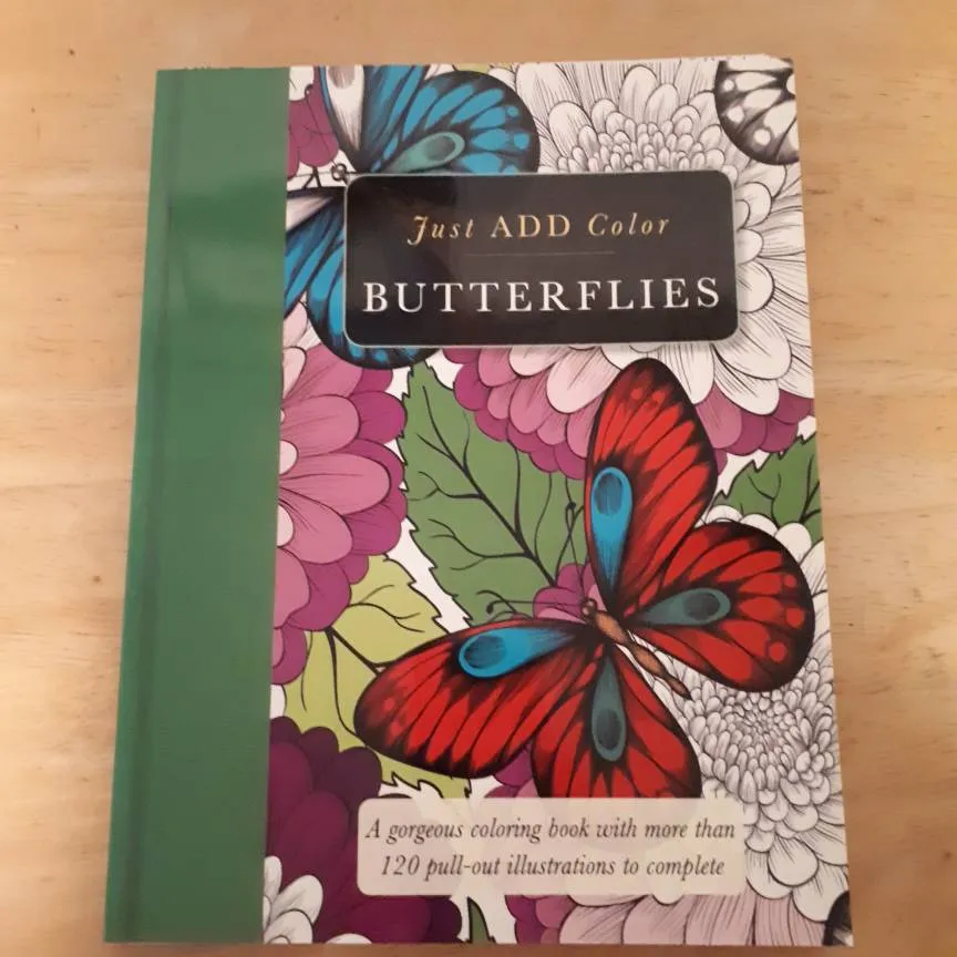 Butterfly Zen Coloring Book photo 1