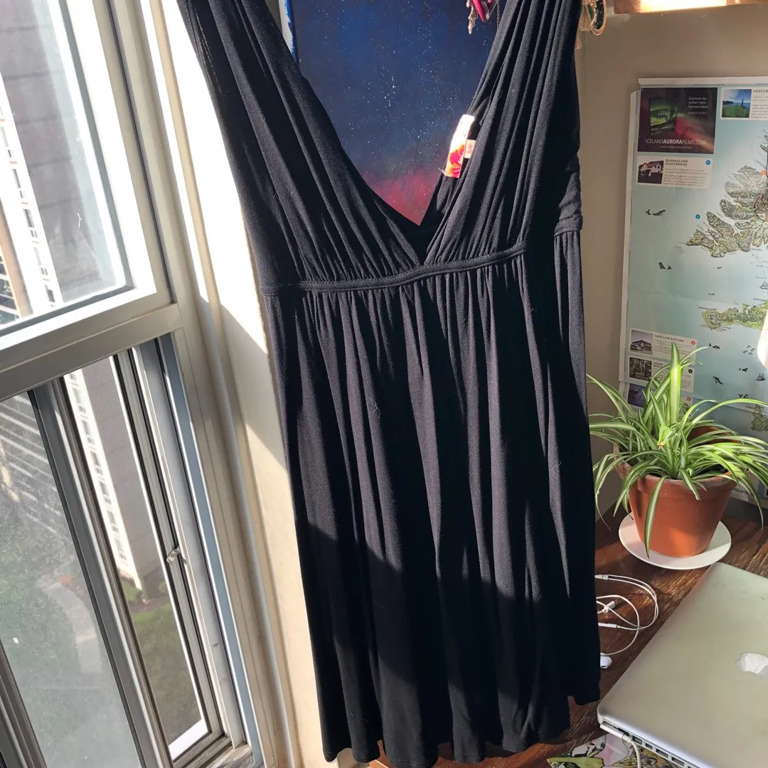 Forever 21 Deep V Dress, Size Small photo 1