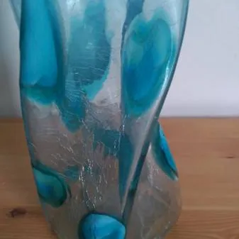 Persian Handmade Glass Vase photo 3
