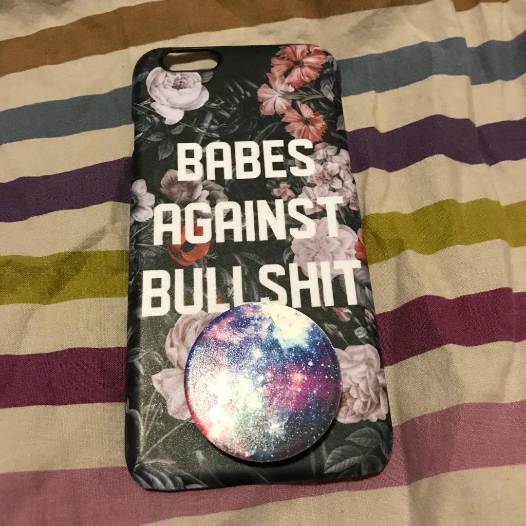 iPhone 6 Case With Pop socket photo 1
