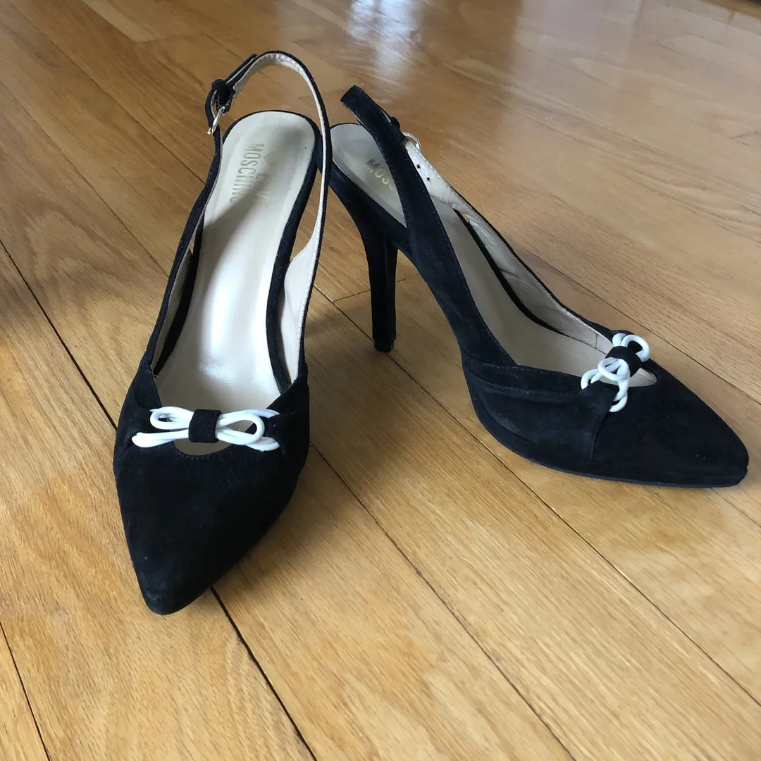 Moschino Size 38.5 Women’s Shoes photo 1