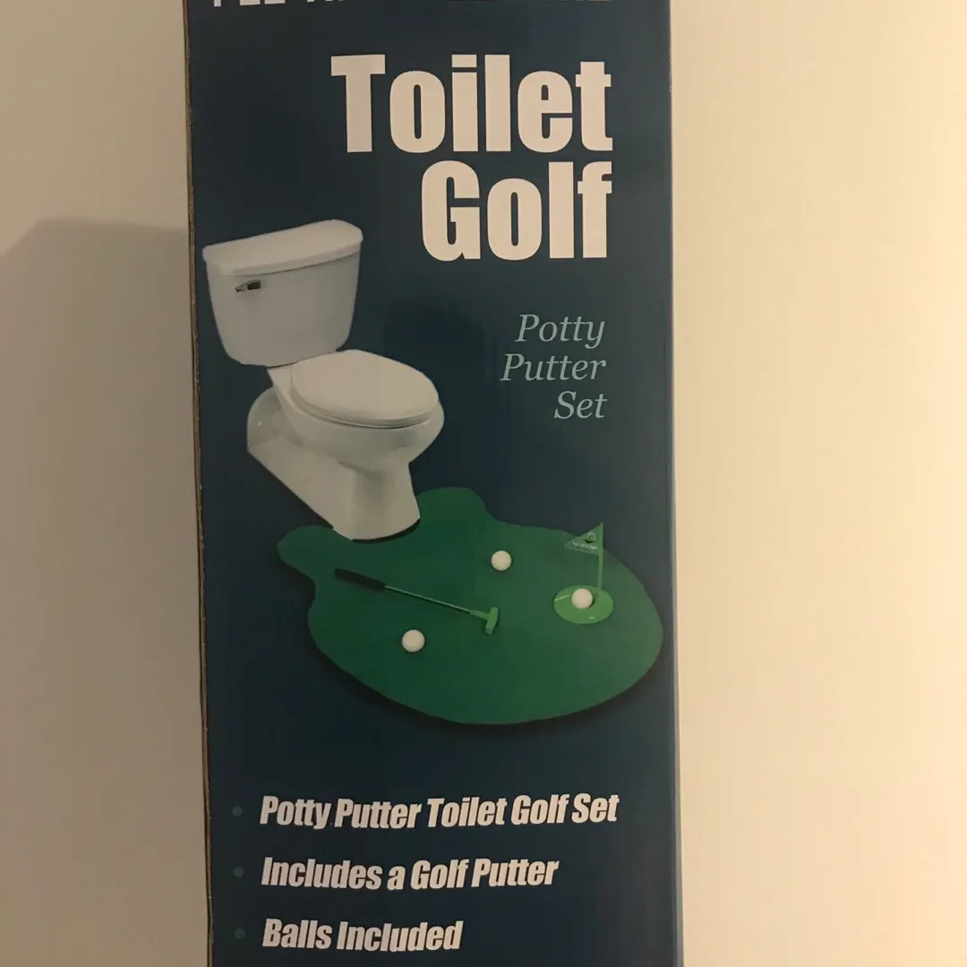 Toilet Golf Set ⛳️ photo 1