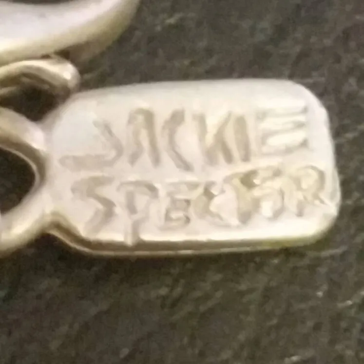 Minimalist Jackie Spector Bracelet-pewter photo 3