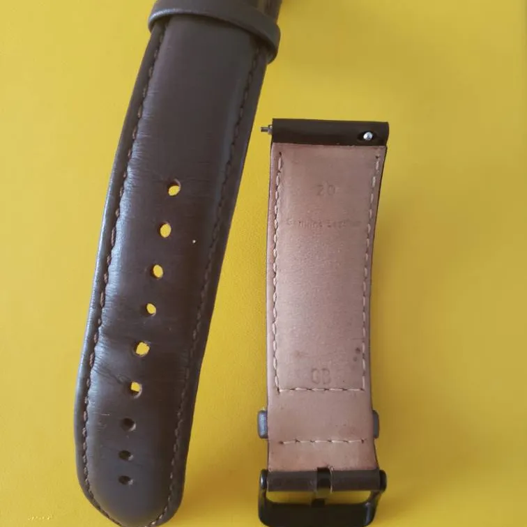 Genuine Leather Watch Wrist Band photo 3