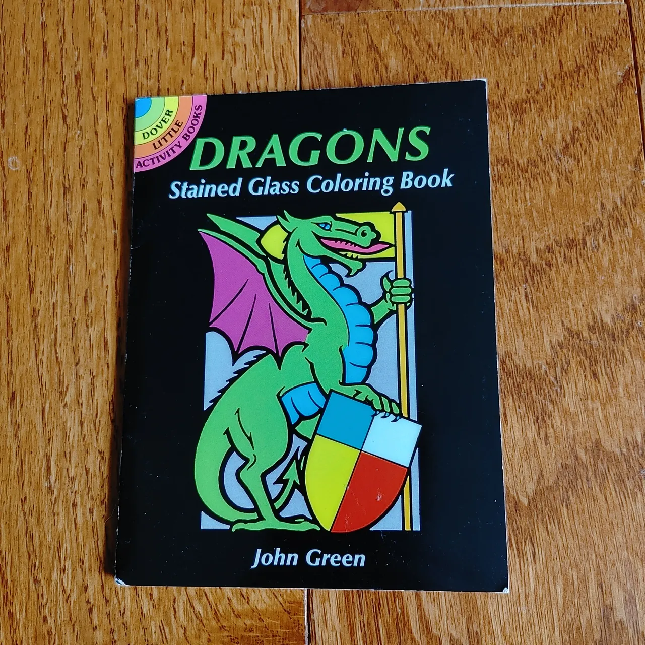 Dragon Stained Glass Coloring Book photo 1