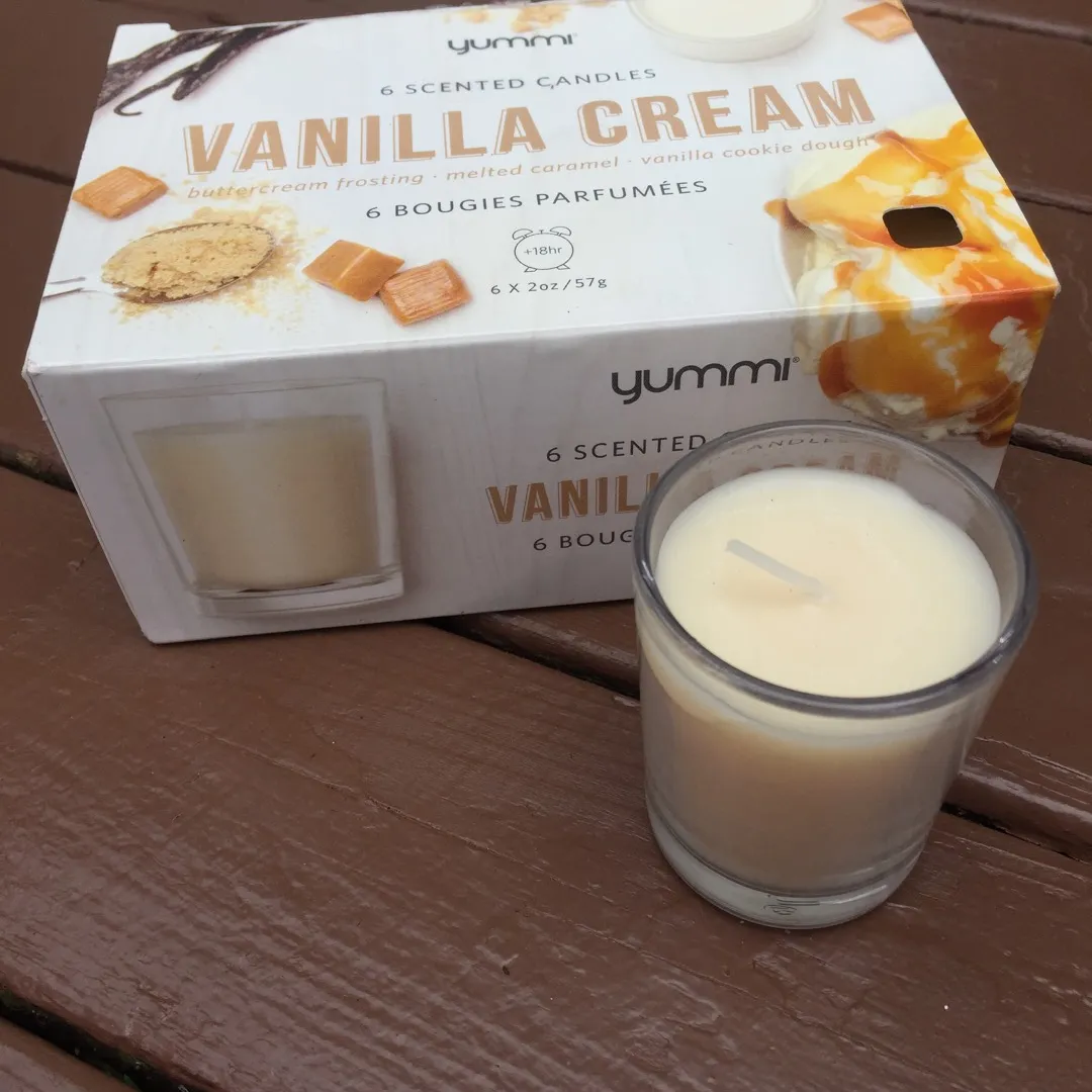 Vanilla Cream Scented Candles photo 1
