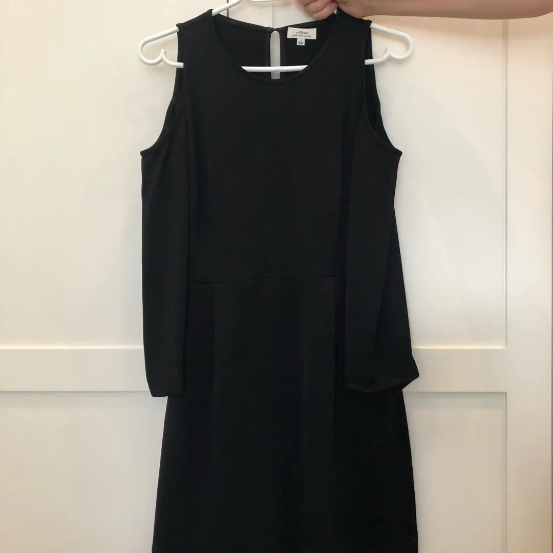 Wilfred Black Dress Size 2 photo 1