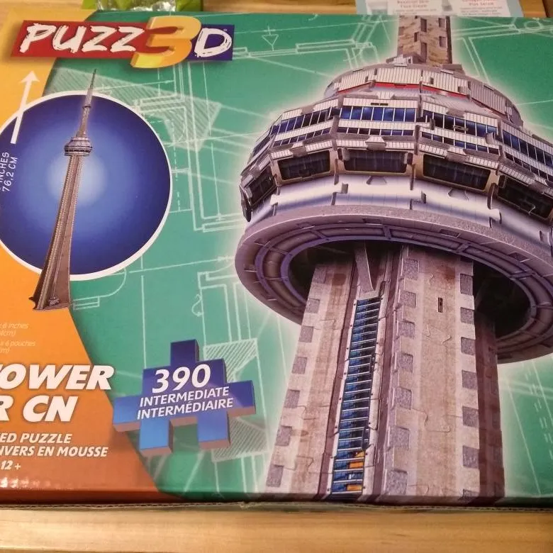 3D CN Tower Puzzle photo 1