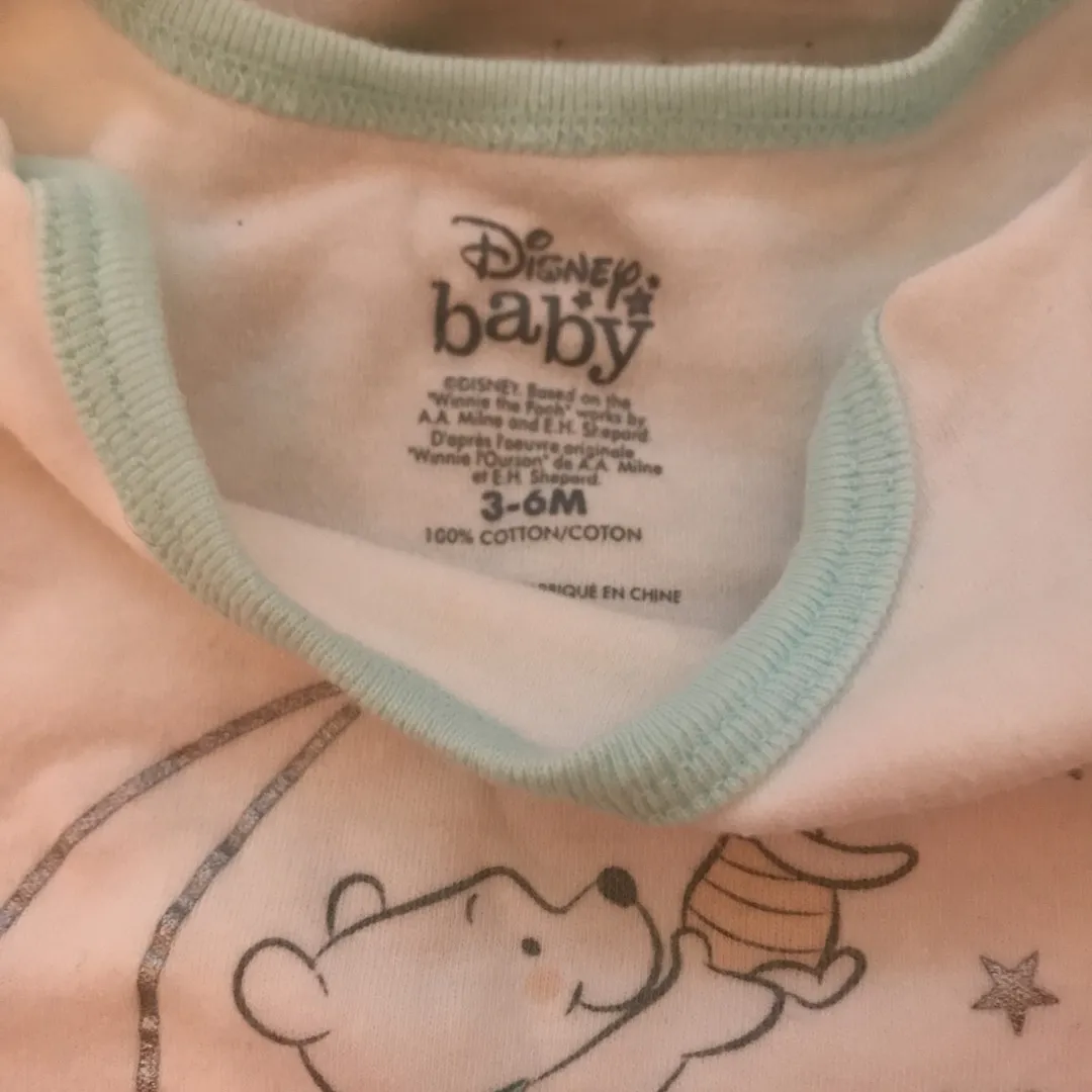 Short Sleeve Baby Bodysuit Size 3-6 Month photo 3