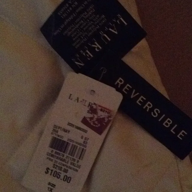 Extra Large Reversible Ralph Lauren Vest photo 1