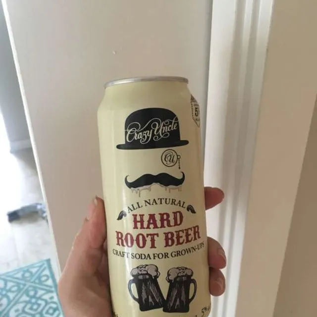 Two Tall Cans Of Crazy Uncle Hard Root Beer photo 1