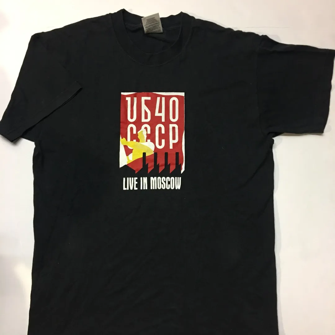 Vintage UB40 Live In Moscow Shirt photo 3
