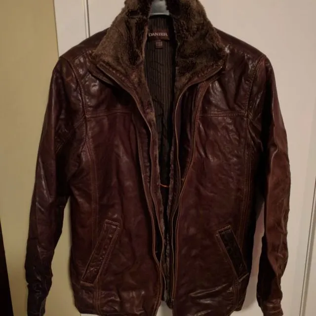 Danier Leather Jacket W Removable Fur Lining photo 1