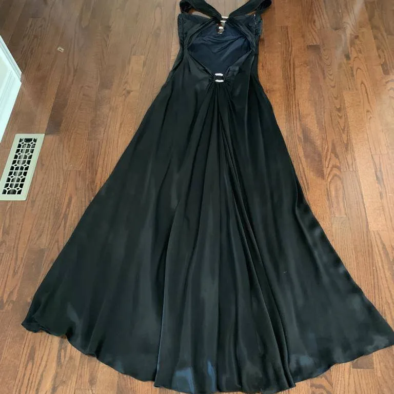 Sheer Black Night Gown - Size 12 photo 5